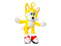 peluche llavero  sonic 13cm amalillo