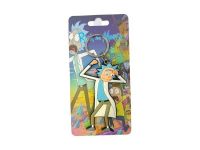 llavero  goma ricy morty-1