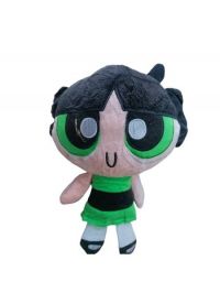 peluche  super poderosas verde 23cm