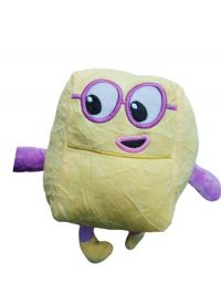 peluche  numberblocks amarillo12cm
