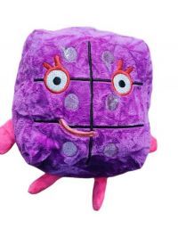 peluche  numberblocks violeta12cm