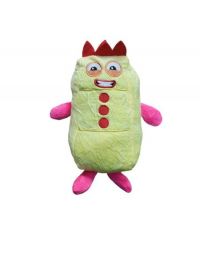 peluche  numberblocks amalillo 22cm