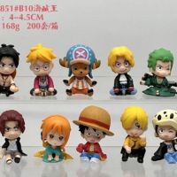 one piece  x10   5cm bolsa 