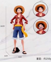 one piece luffy x1   caja 18cm