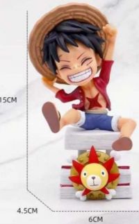 one piece luffy x1   caja 18cm