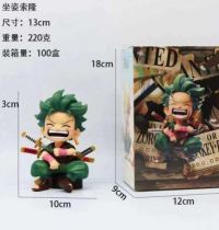 one piece zoro x1   caja 18cm