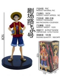 one piece luffy x1   caja 16cm