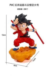 dragon ball  son  goku  12cm bolsa
