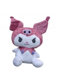 peluche kuromi 22cm  rosa