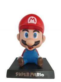 muneco para auto mueve la czbeza   MARIO  13CM