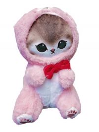 peluche  gatitos 22cm rosaa