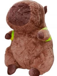 peluche  capibara con mochila 45cm