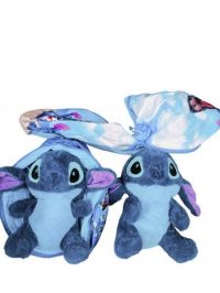 peluche con cremallera  ST azul  20cm