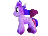 peluche  pony violeta  25cm