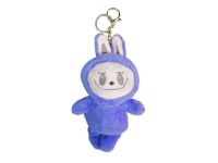 peluche  llavero  de  hierro  LABUBU  16cm  azul