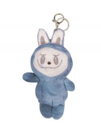 peluche  llavero  de  hierro  LABUBU  16cm  azul cielo