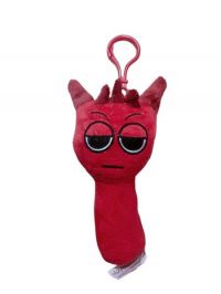 peluche  llavero SPRUNKI 12cm rojo