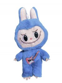 peluche   LABUBU c/guitarra 30cm azul