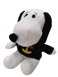 peluche  SNOOPY  negro 20cm