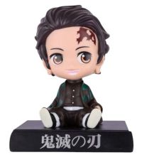 muneco p/aut  mueve la cabeza dtanjiro c/caja 11cm