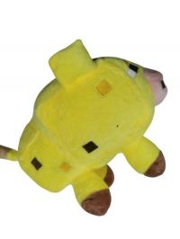 peluche minecraft vaca amalillo  22cm