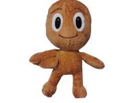 peluche   traielero tralala   tung tung  marron   22cm