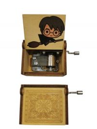 caja  de musica  HARRY POTTER  7CM