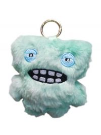 peluche llavero FUGGLER  monster 10cm azul claro
