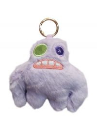peluche llavero FUGGLER  monster 10cm violeta claro