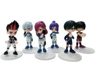 figuras blue lock  x6 9cm