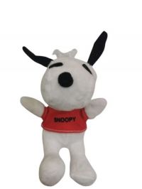 peluche   llavero snoopy  rojo    12cm